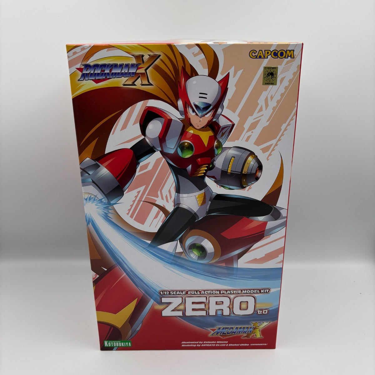 MegaMan Rockman X Zero 1/12 Model Kit Action Figure Kotobukiya Japan Import Toy