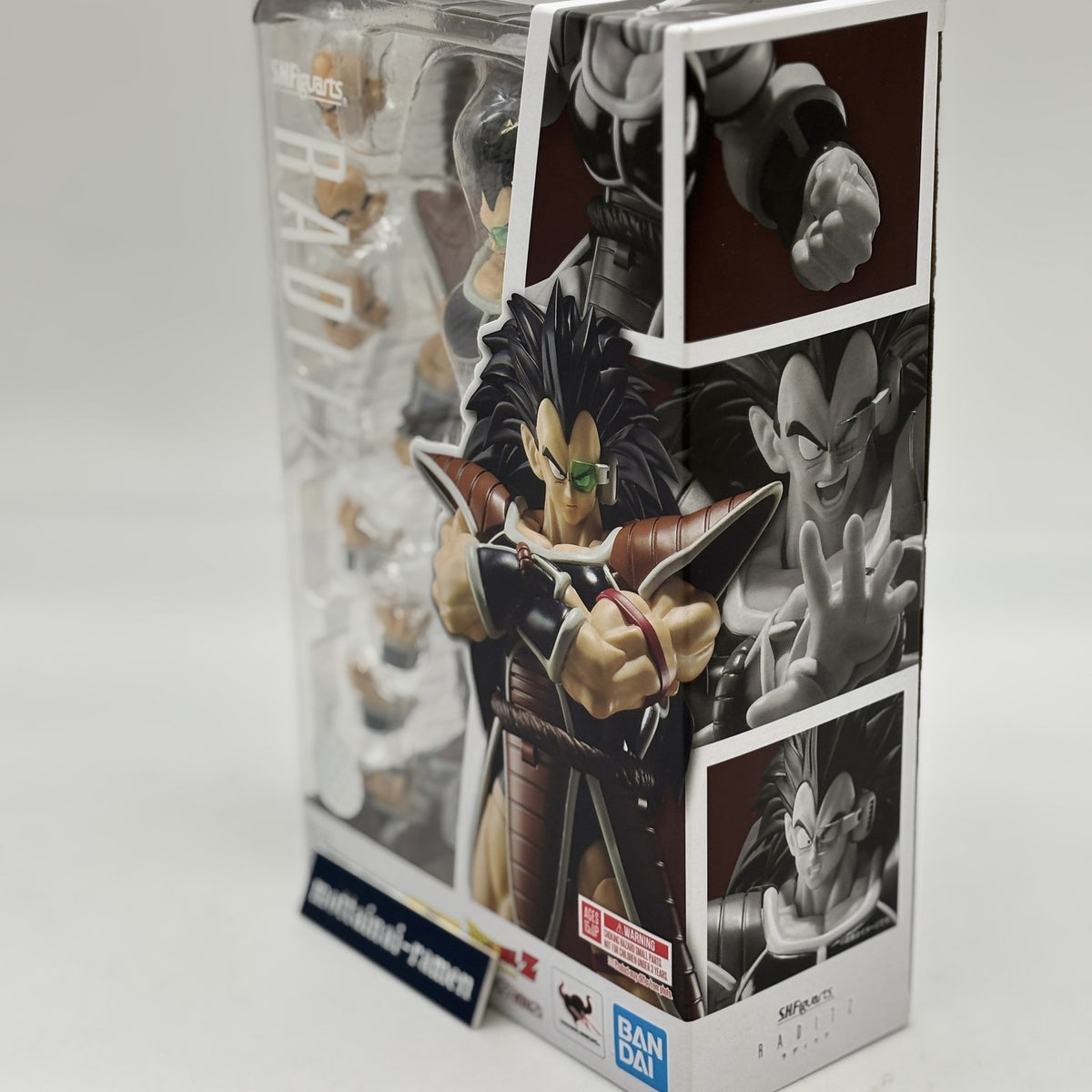 S.H.Figuarts Dragonball Z Raditz Action Figure BANDAI Japan Import Toy