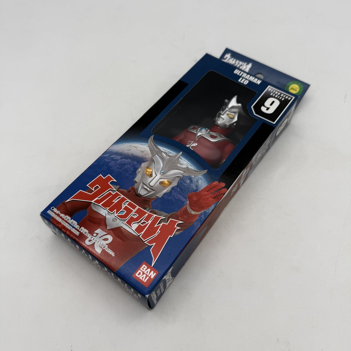 Vintage Ultra Hero Series UltraMan Leo 9 Figure Bandai w/Box JP