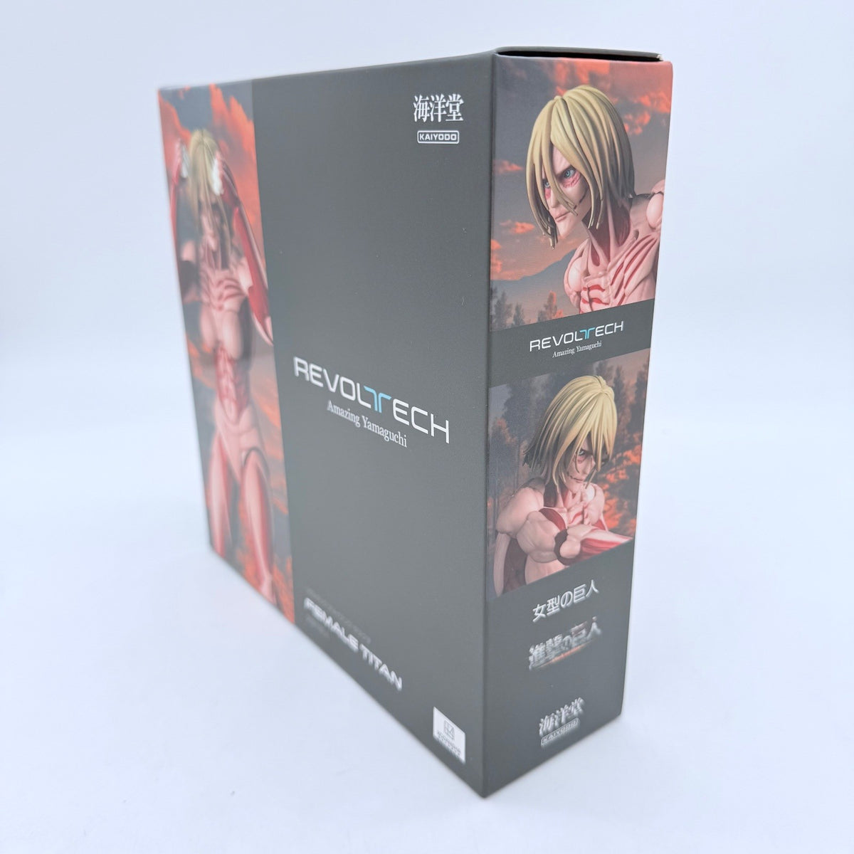 KAIYODO Revoltech Amazing Yamaguchi Attack on Titan Female Titan Action Figure