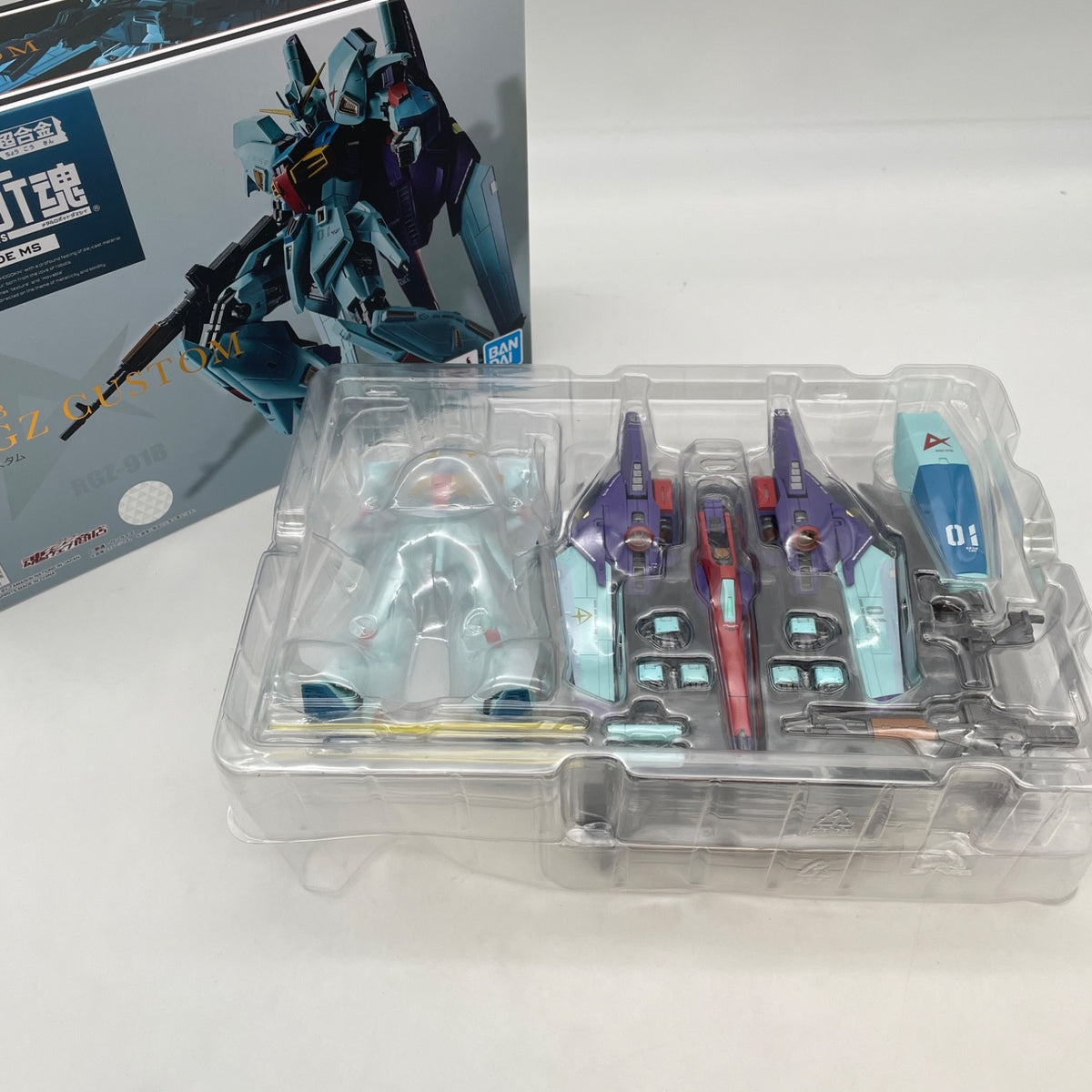 BANDAI METAL ROBOT SPIRITS SIDE MS RGZ-91B Re-GZ Custom Char's Counterattack