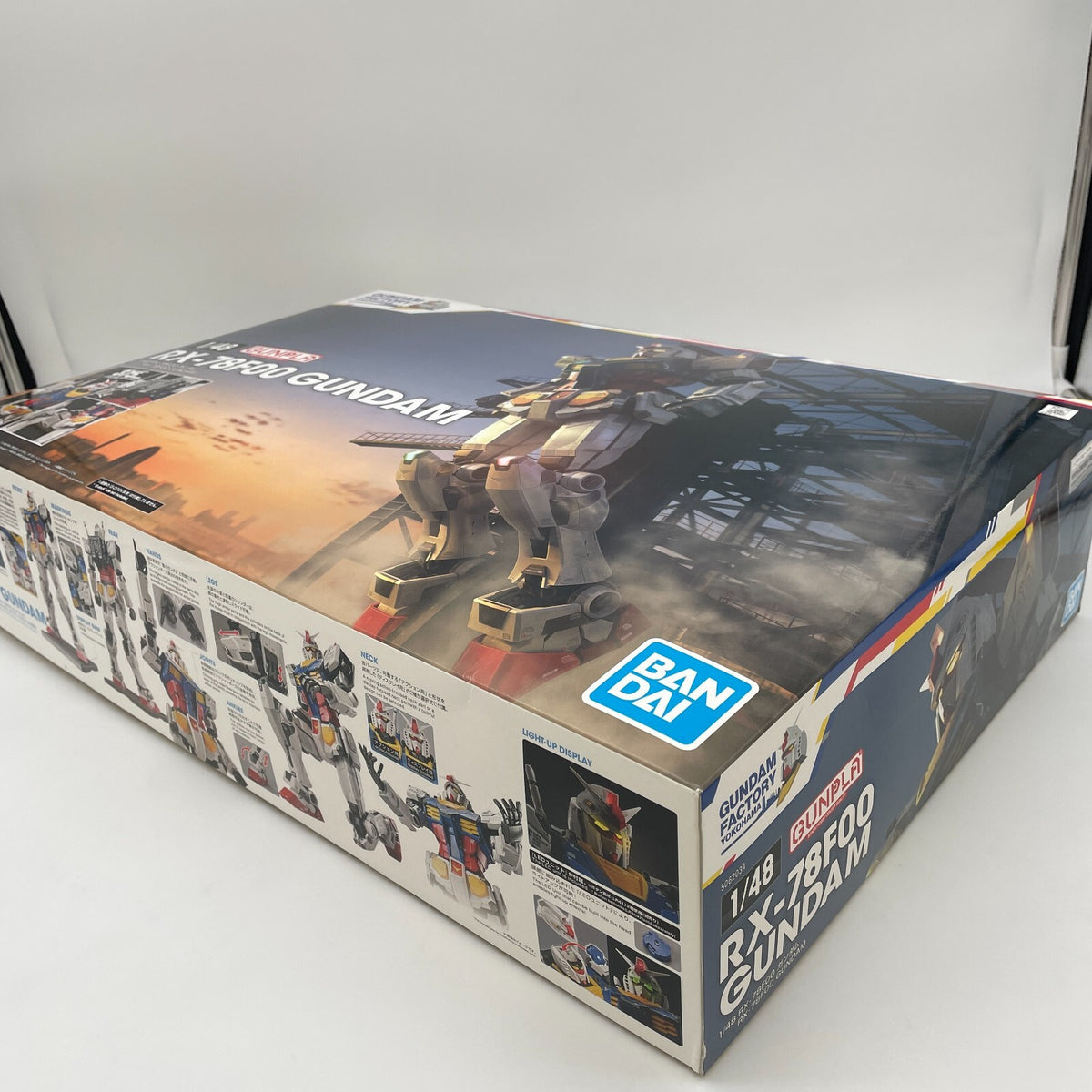 RX-78F00 Gundam Factory Yokohama 1/48 Event Limited Edition Gunpla Plastic model