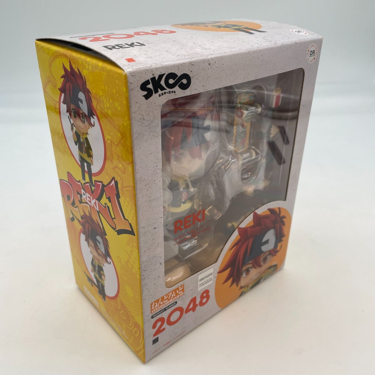 endoroid SK8 the Infinity Reki Action Figure #2048 Orange Rouge