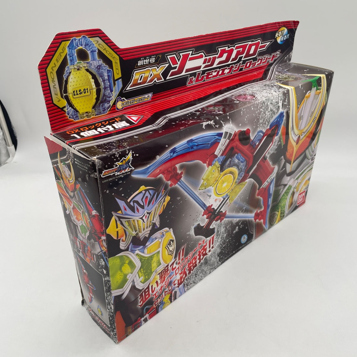 Kamen Rider Gaim DX Sonic Arrow & Lemon Energy Lock Seed Japan Bandai Toy