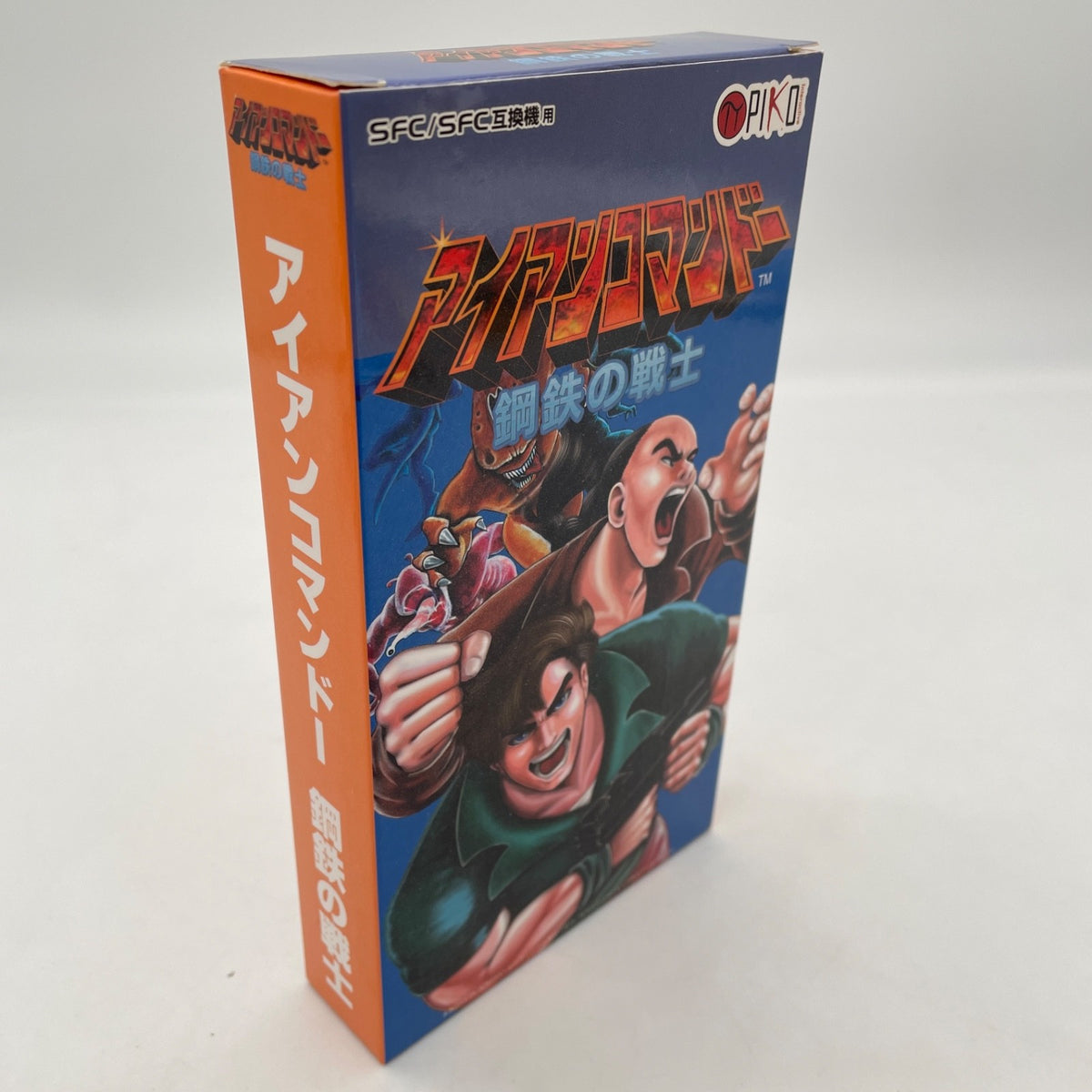 SFC Iron Commando Steel Warrior Super Famicom SNES Japan Import
