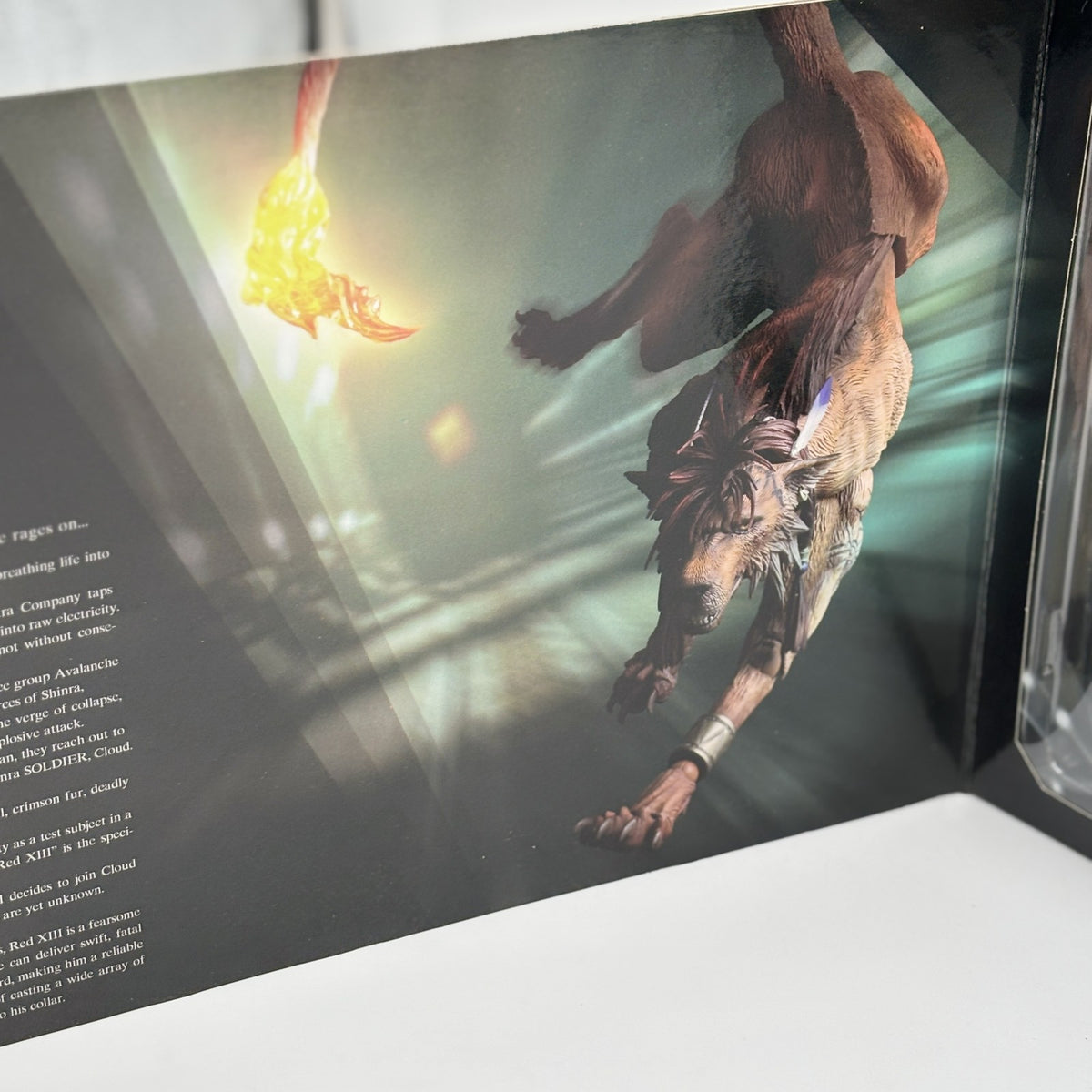 Play Arts Kai Final Fantasy VII Remake Red XIII Action Figure SQUARE ENIX