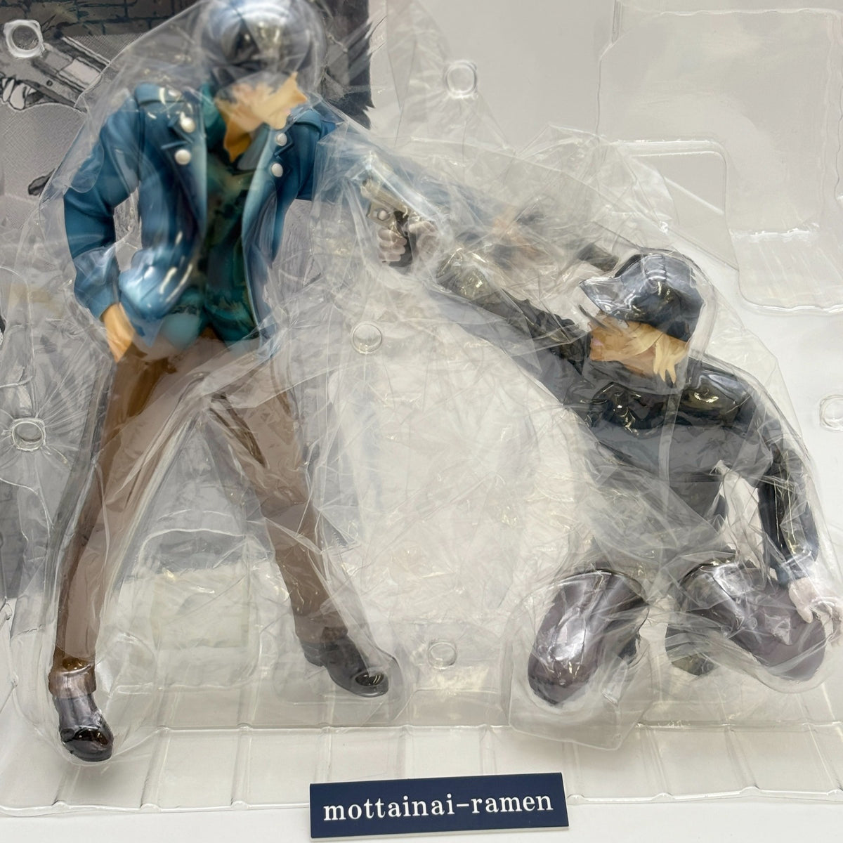 Shuichi Akai VS Bourbon DETECTIVE VOICE FIGURE Conan Sunday Bandai Limited