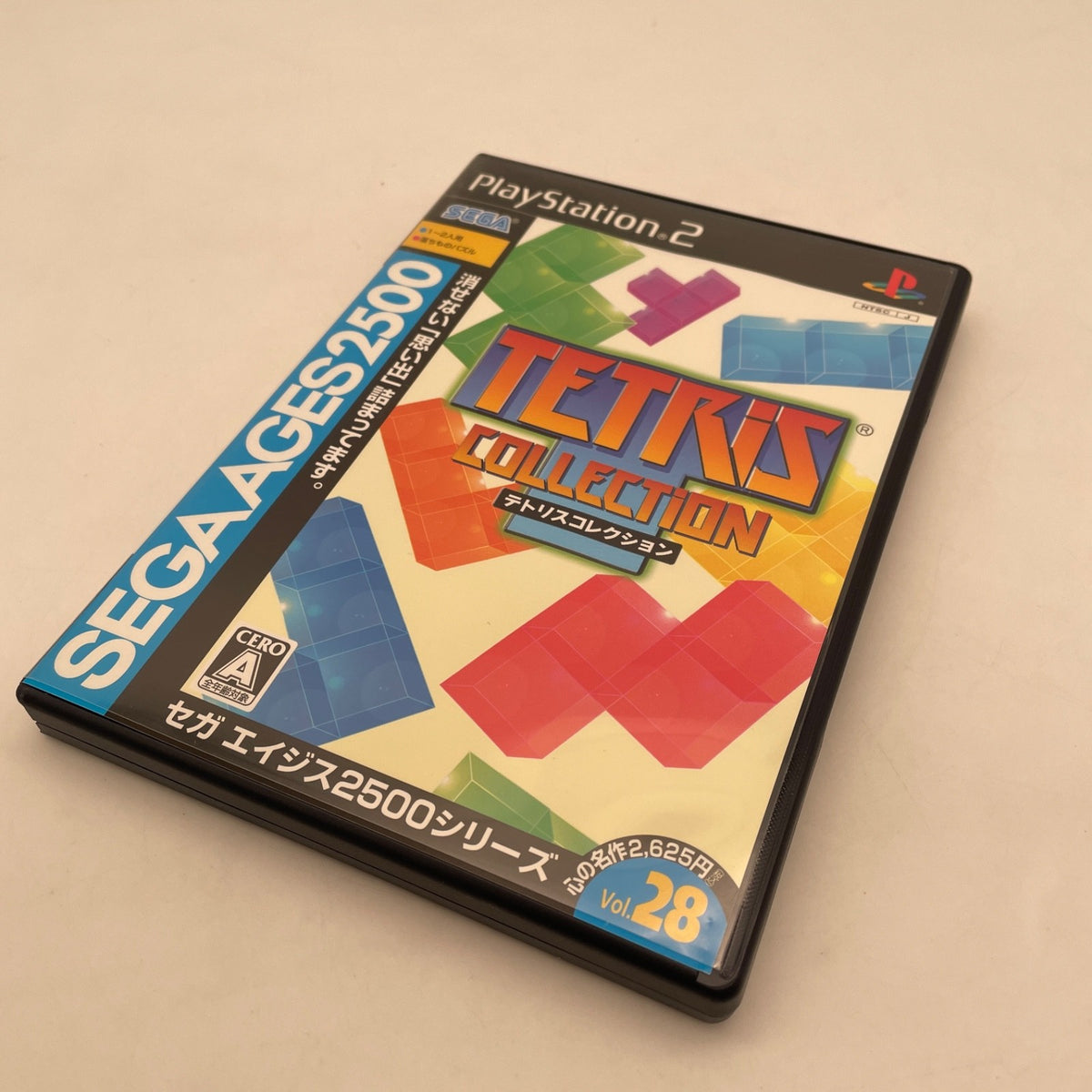 PS2 Tetris Collection Sega Ages 2500 Sony Playstation 2 Japan Import