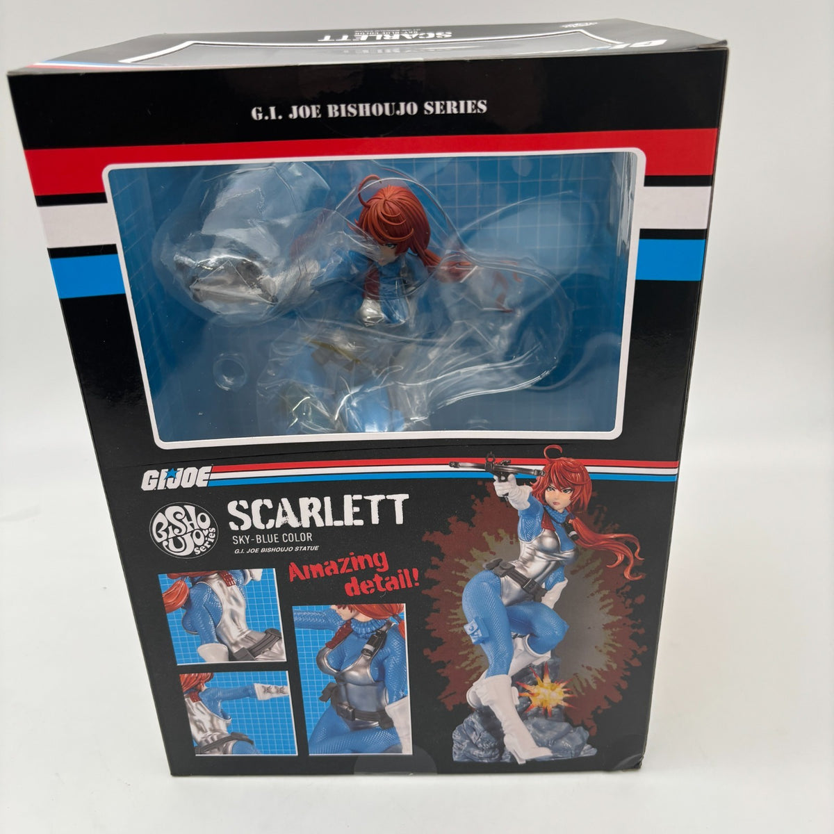 BISHOUJO G.I. JOE A Real American Hero Scarlet Skyblue Limited 1/7 Figure