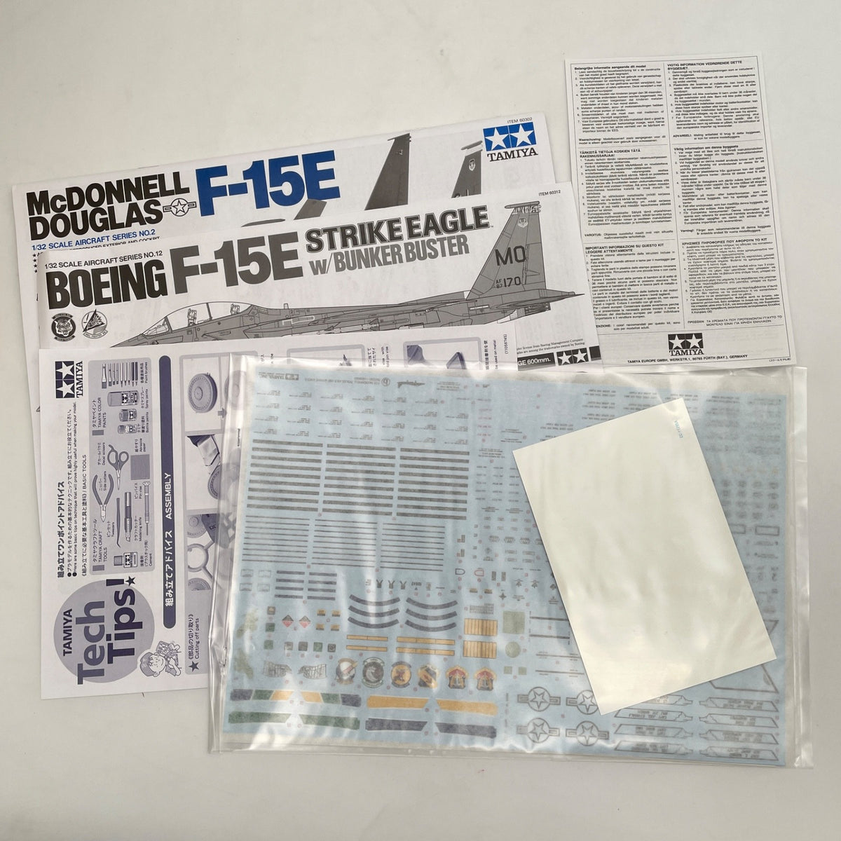 1/32 Boeing F-15E Strike Eagle "Bunker Buster" "Aircraft series No.12"
