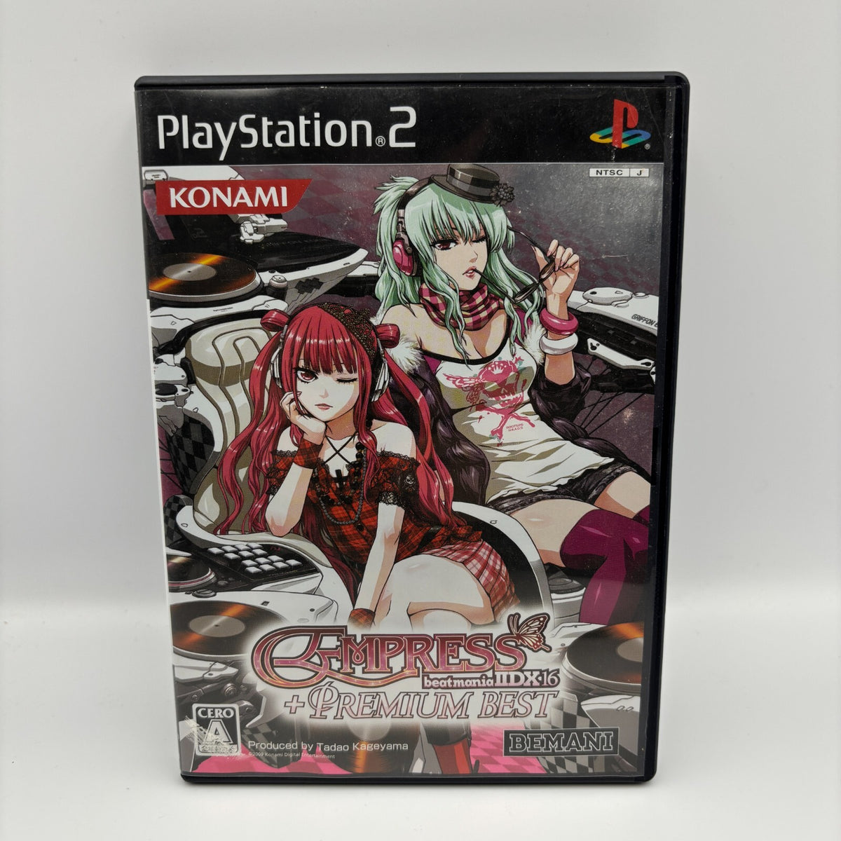 Playstation 2 beatmania IIDX 16 Empress + Premium Best BEMANI Sony PS2 Japan