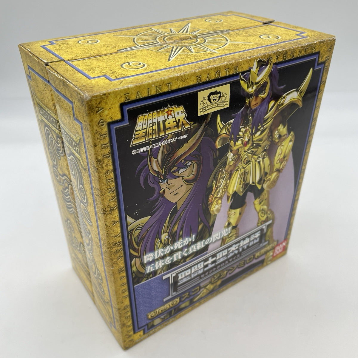 Saint Seiya Gold Myth Cloth Scorpio Milo Figure BANDAI Japan Anime