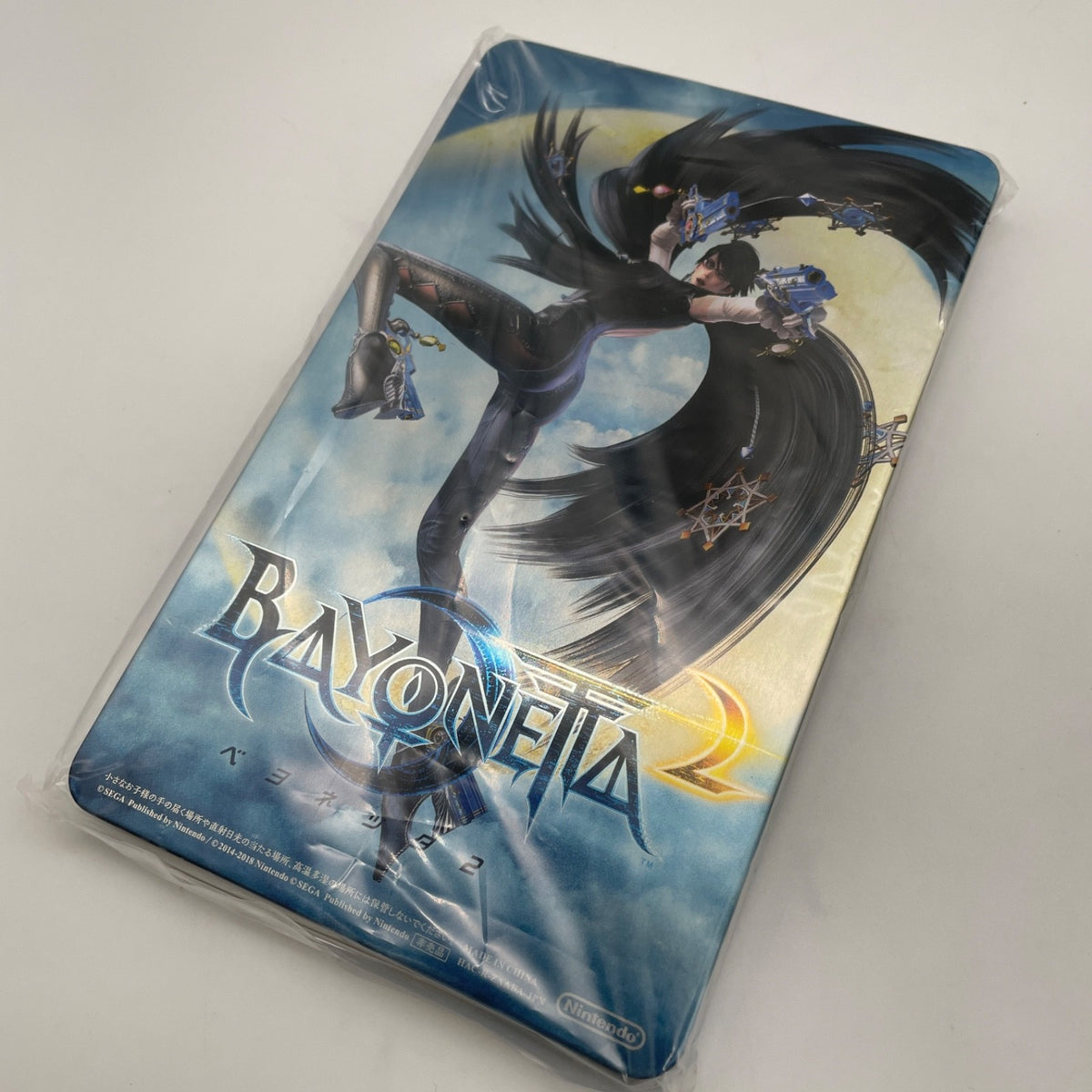 Nintendo Switch Bayonetta Climax Edition w/Steel book Original sticker