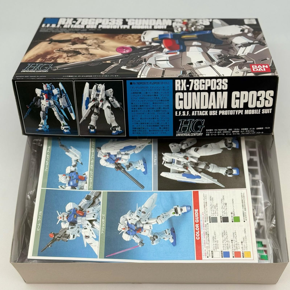 HGUC 1/144 Gundam GP03S Stamen Model Kit (Stardust Memory) BANDAI