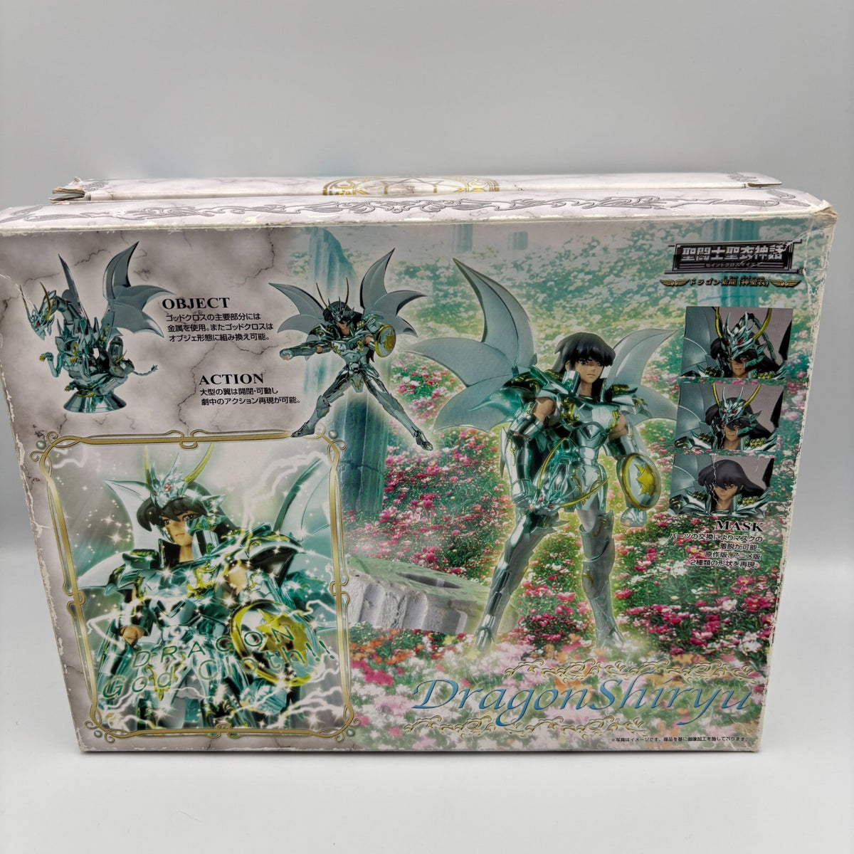 Saint Cloth Myth Dragon Shiryu God Cloth Figure Saint Seiya Bandai