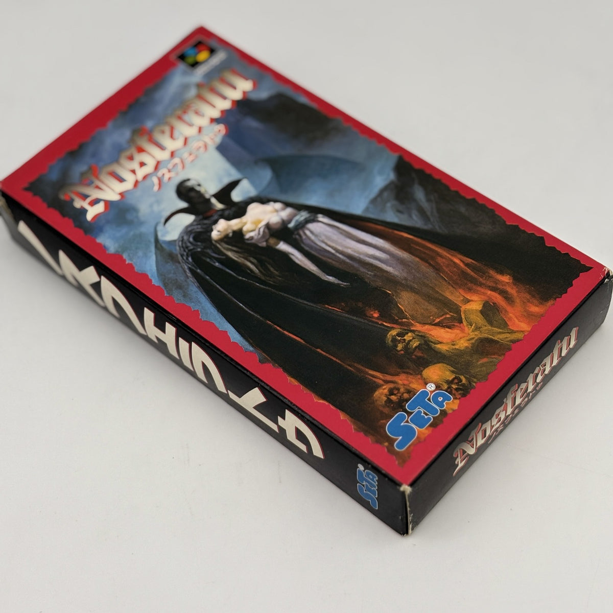 Nosferatu Super Famicom Nintendo sfc JAPAN Action Game with BOX Dracula