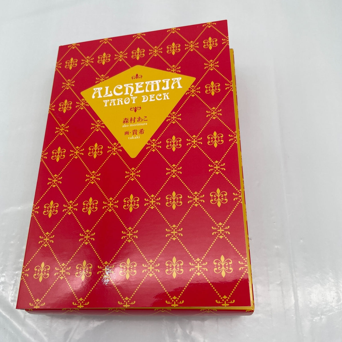 Alchemia Tarot Tarot Deck Card 78 Sheets Set Ako Morima Manual Book Japanese