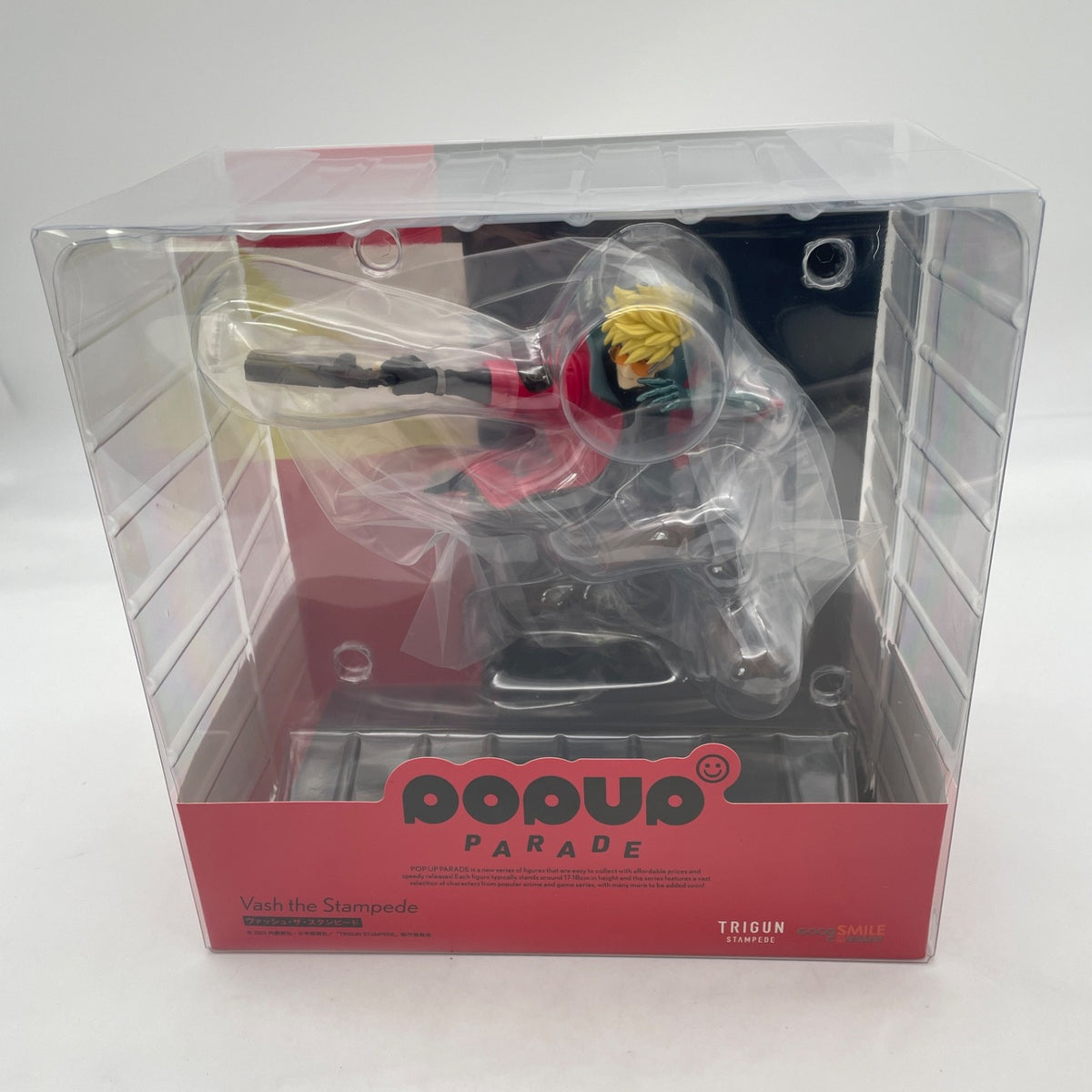 POPUP PARADE TRIGUN STAMPEDE Vash the Stampede Figure Good Smile Company