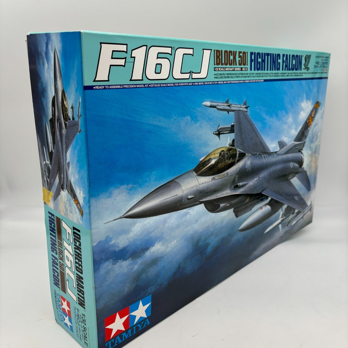 1/32 F-16CJ US Air Force Rocky Fighting Falcon Block50 Plastic Kit Tamiya