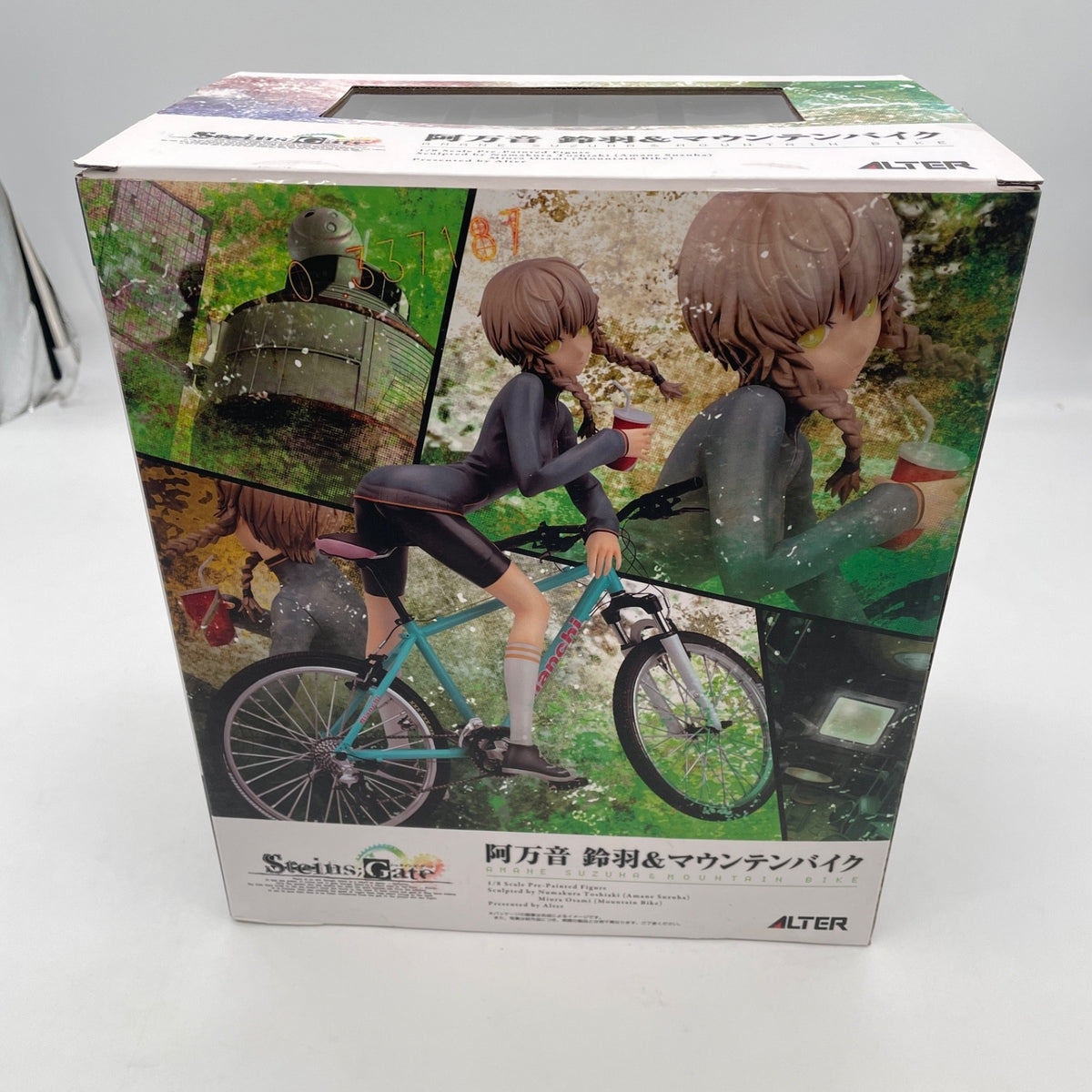 ALTER STEINS; GATE Suzuha Amane & Mountain biking 1/8 Figure Japan Import
