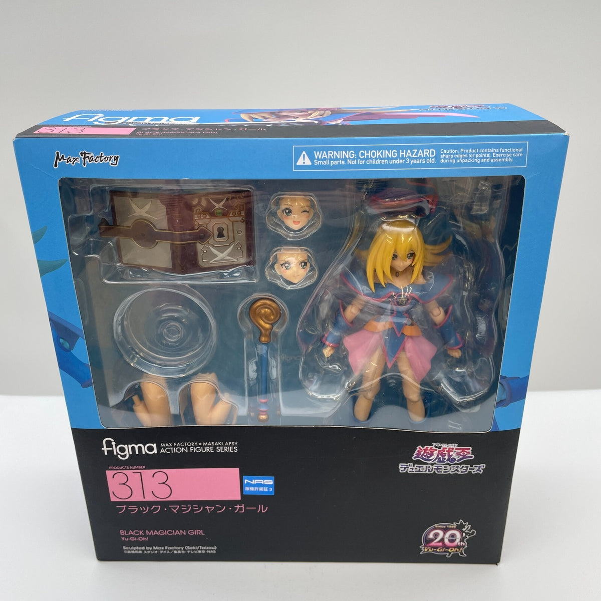 Max Factory figma Yu-Gi-Oh! Duel Monsters Dark Black Magician Girl Figure Toy