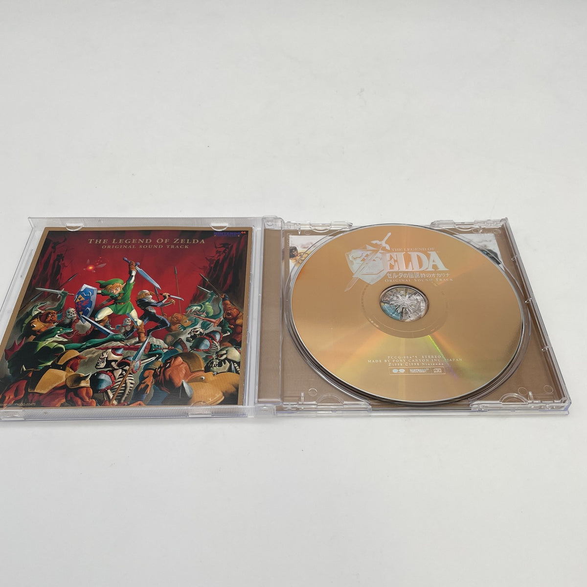 The Legend of Zelda: Ocarina of Time Original Soundtrack CD Japan Game