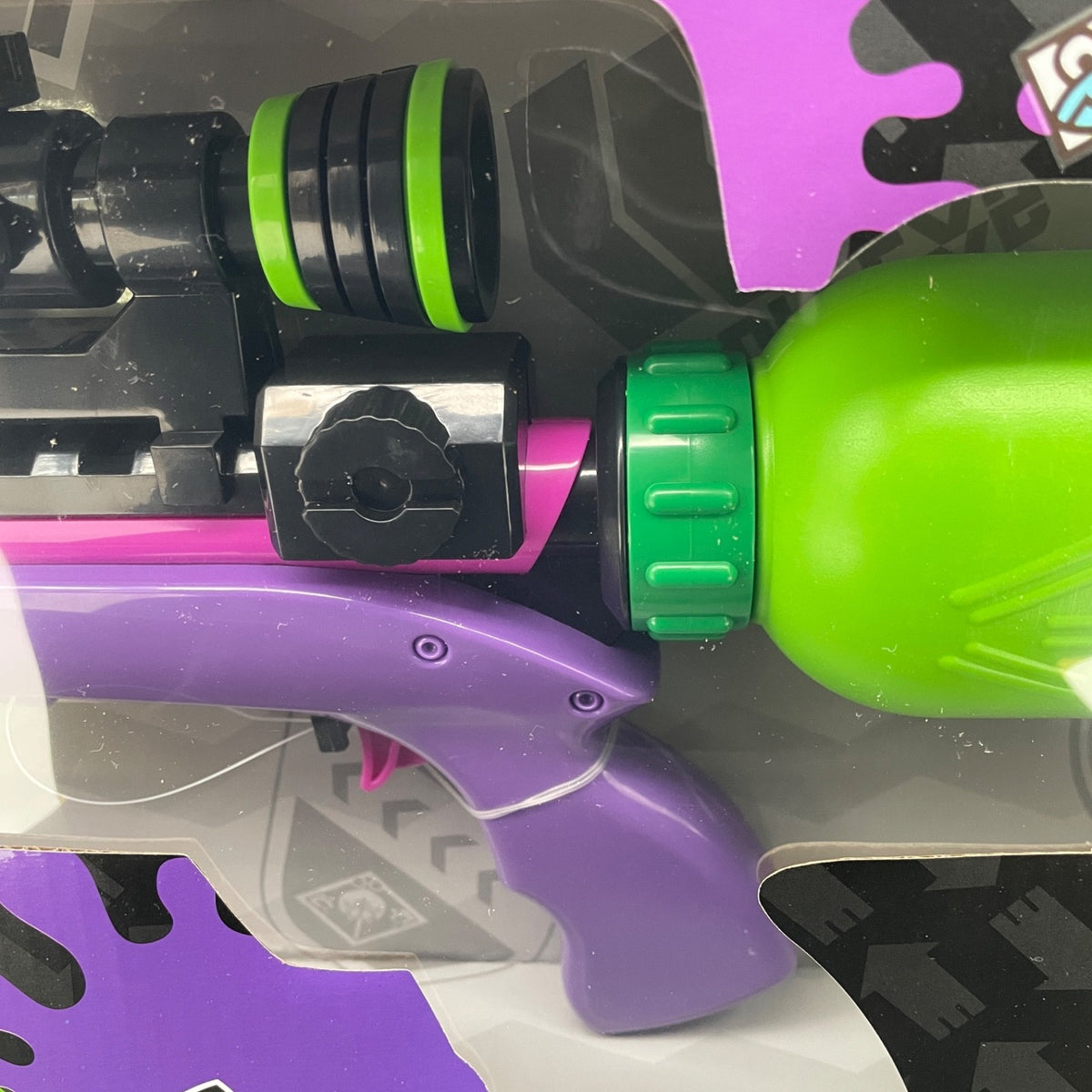 Nintendo Splatoon 2 Water Gun Splat Charger Scope Neon Green Japan Toy