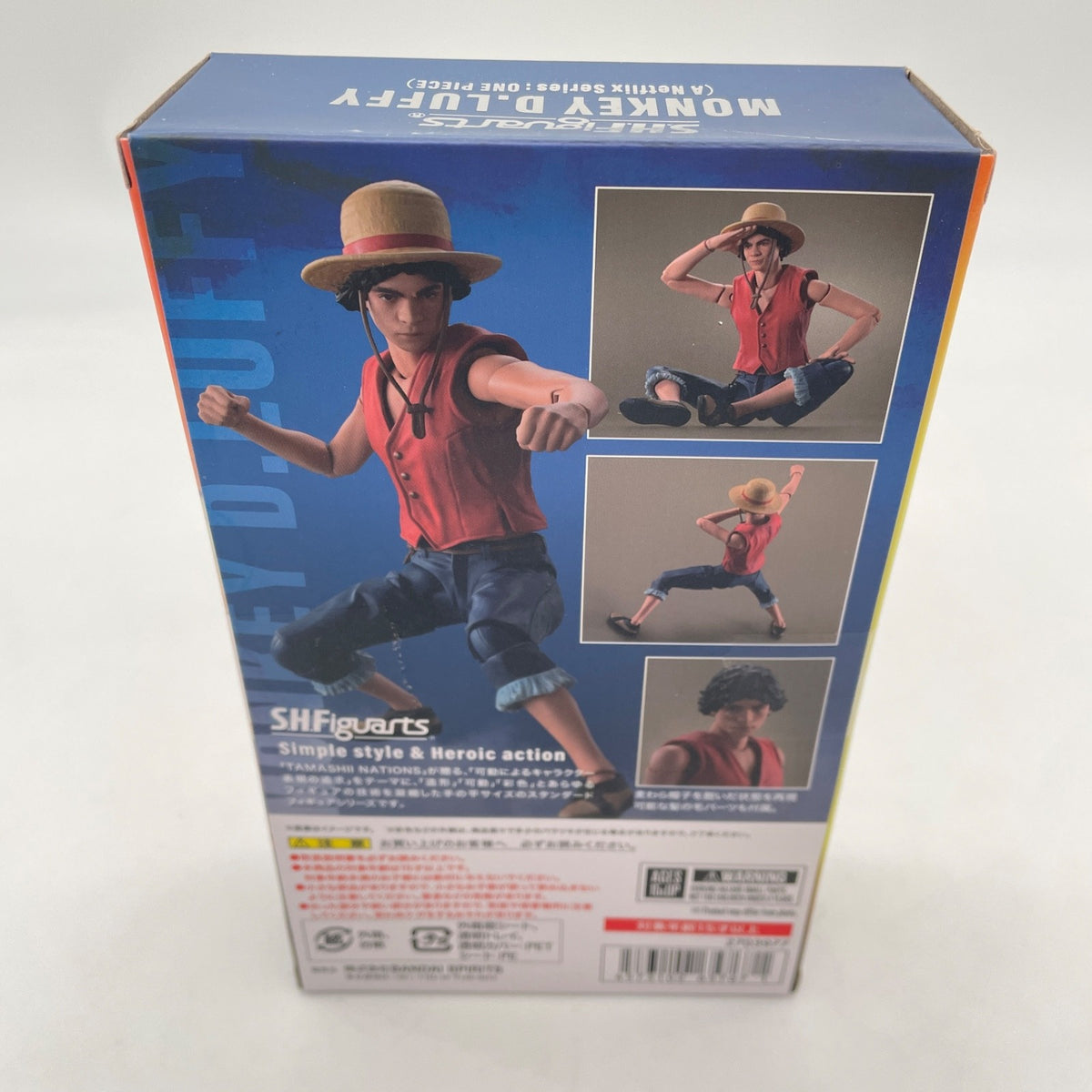 S.H.Figuarts Monkey D. Luffy A Netflix Series ONE PIECE Figure BANDAI