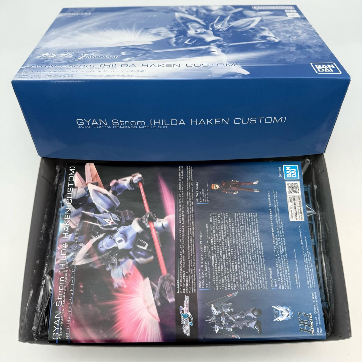 Bandai 1/144 HG GYAN strom Hilda Haken Custom Mobile Suit Gundam HGCE JAPAN