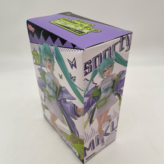#FD4629 Taito Hatsune Miku 7.5 figure Fashion figure Sporty JAPAN