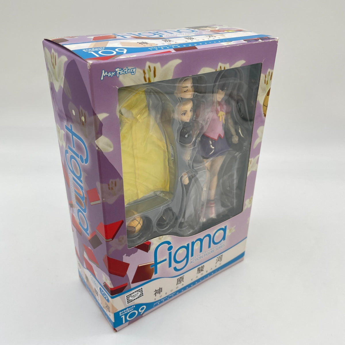 Figma Bakemonogatari Suruga Kanbaru Figure Max Factory From Japan Toy