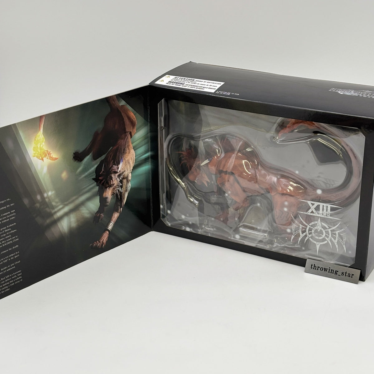 Play Arts Kai Final Fantasy VII Remake Red XIII Action Figure SQUARE ENIX