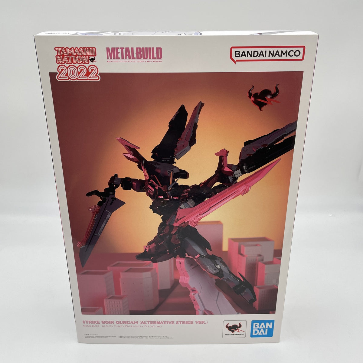 METAL BUILD Strike Noir Gundam Alternative Strike Ver. Figure BANDAI