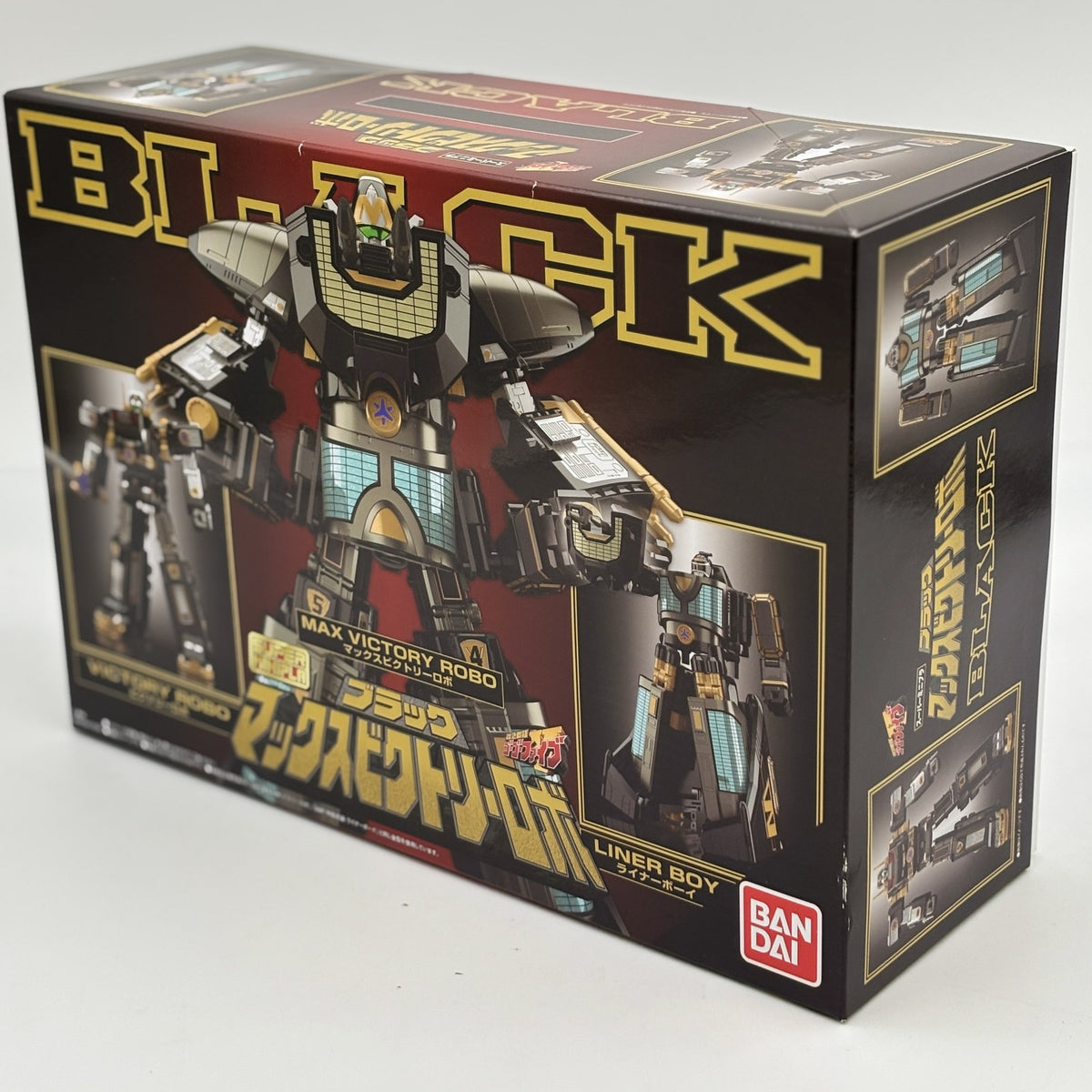 SUPER MINIPLA Black Max Victory Robo GoGoFive Plastic model kit Figure Bandai JP