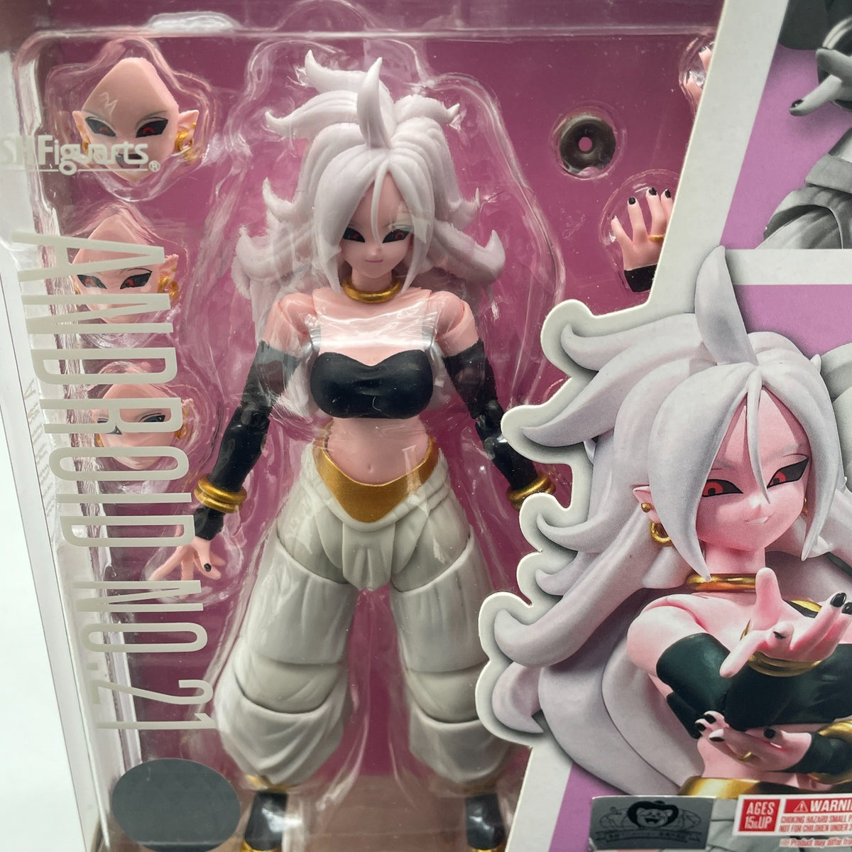 BANDAI S.H. Figuarts Dragonball Android 21 Figure Tamashii