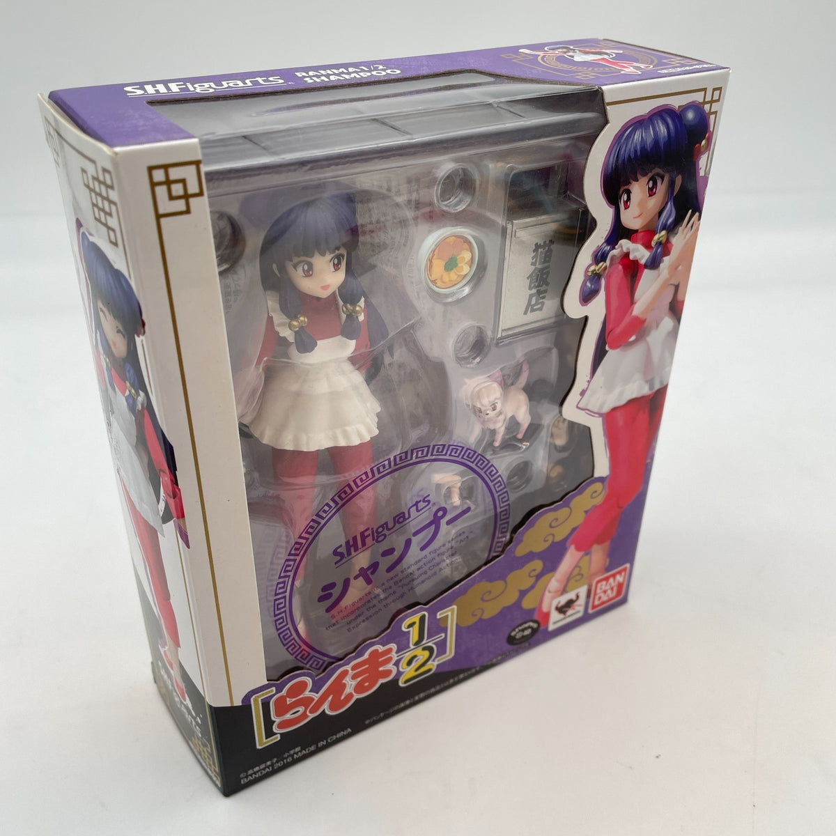 BANDAI S.H. Figuarts Ranma 1/2 Shampoo Action Figure Japan Import