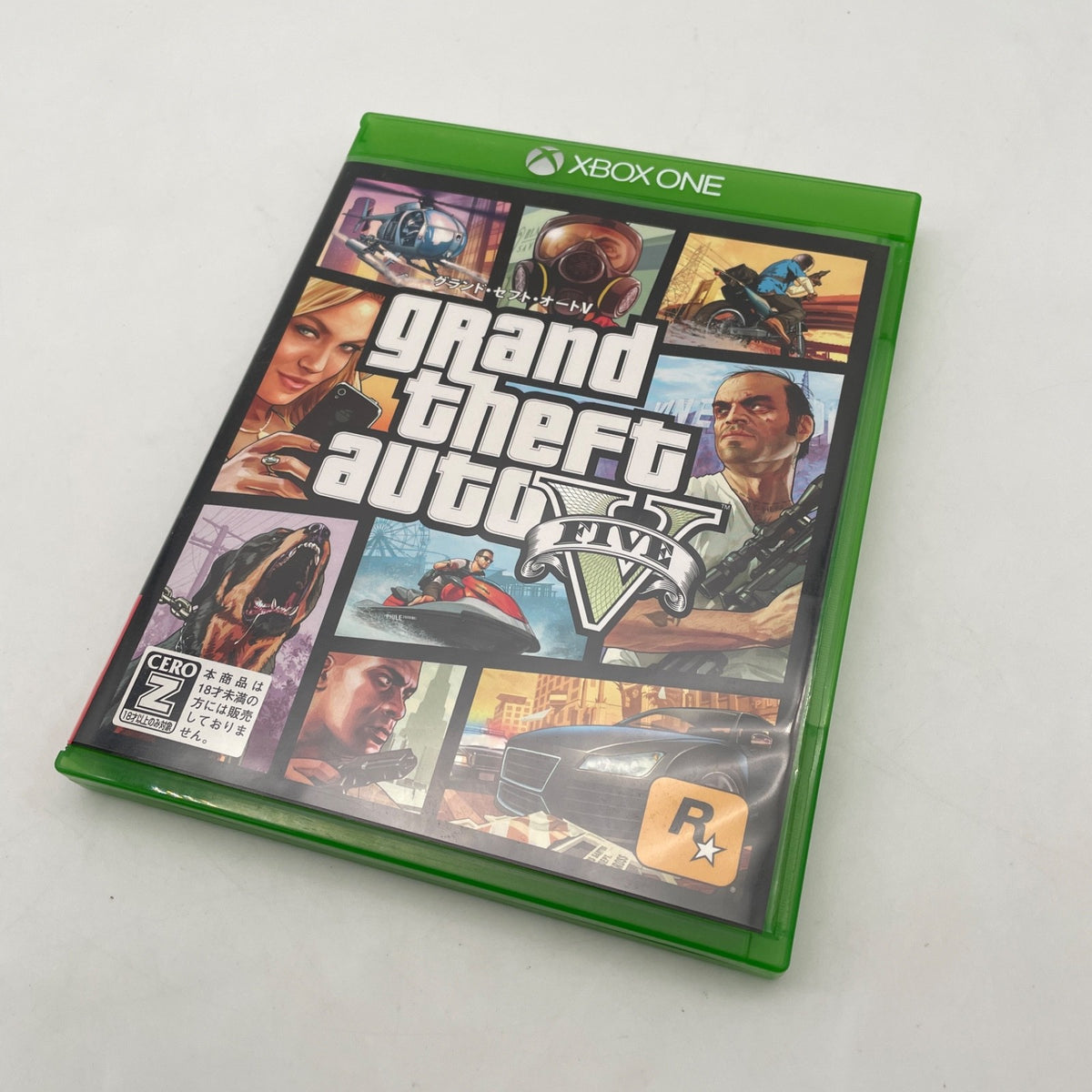 Xbox One Grand Theft Auto V Five CERO rating "Z" Japan Import XboxOne