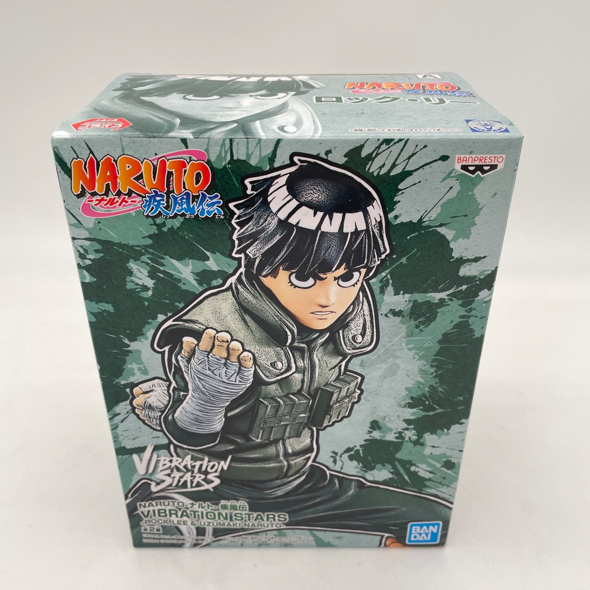 Naruto Shippuden Rock Lee Vibration Stars Statue BANDAI Japan
