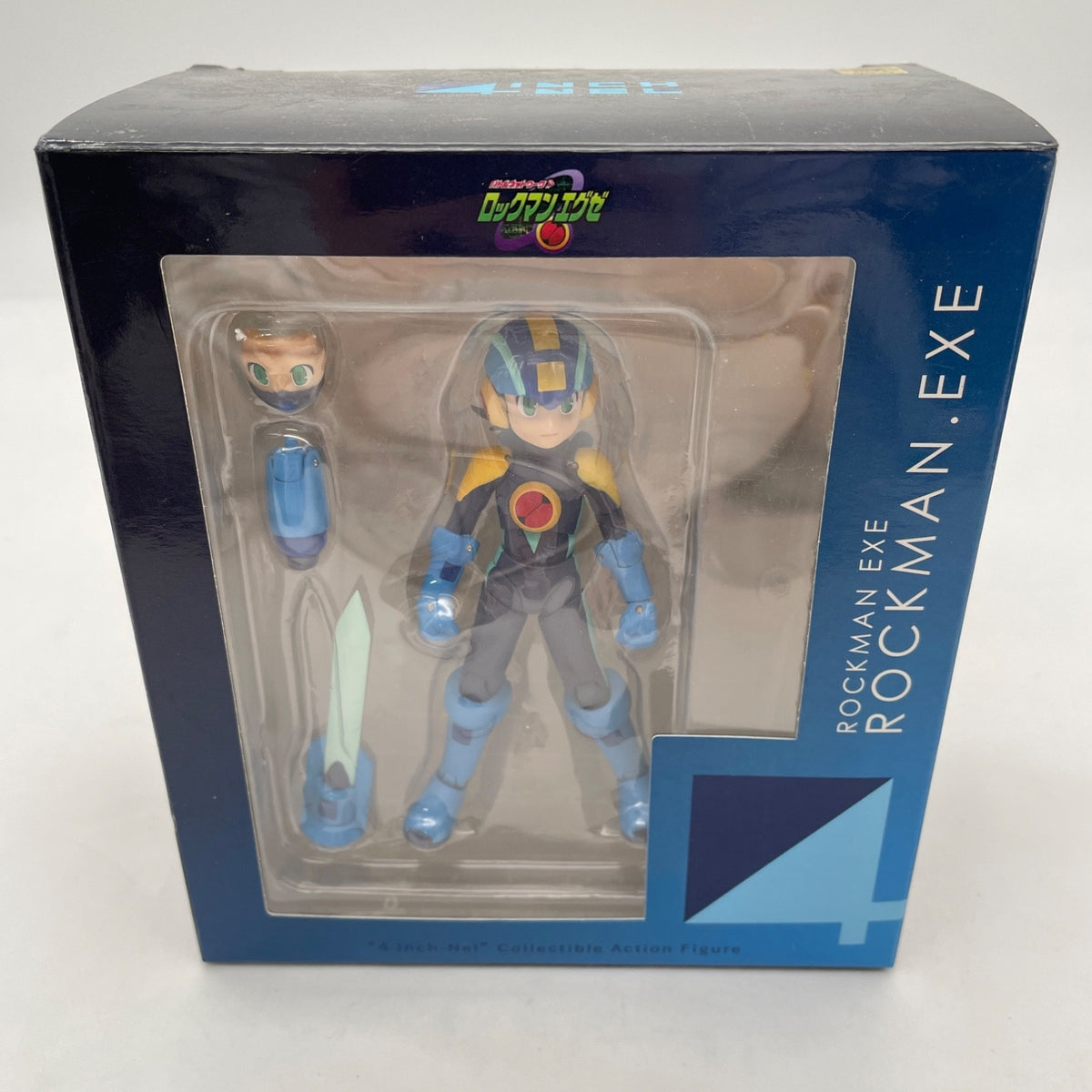4 Inchnel Rockman EXE Action Figure Megaman Sentinel Japan Import