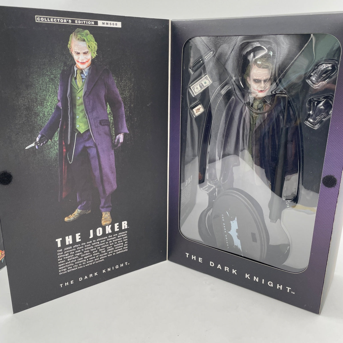 Hot Toys Movie Masterpiece The Dark Knight The Joker 1/6 MMS68 Action Figure
