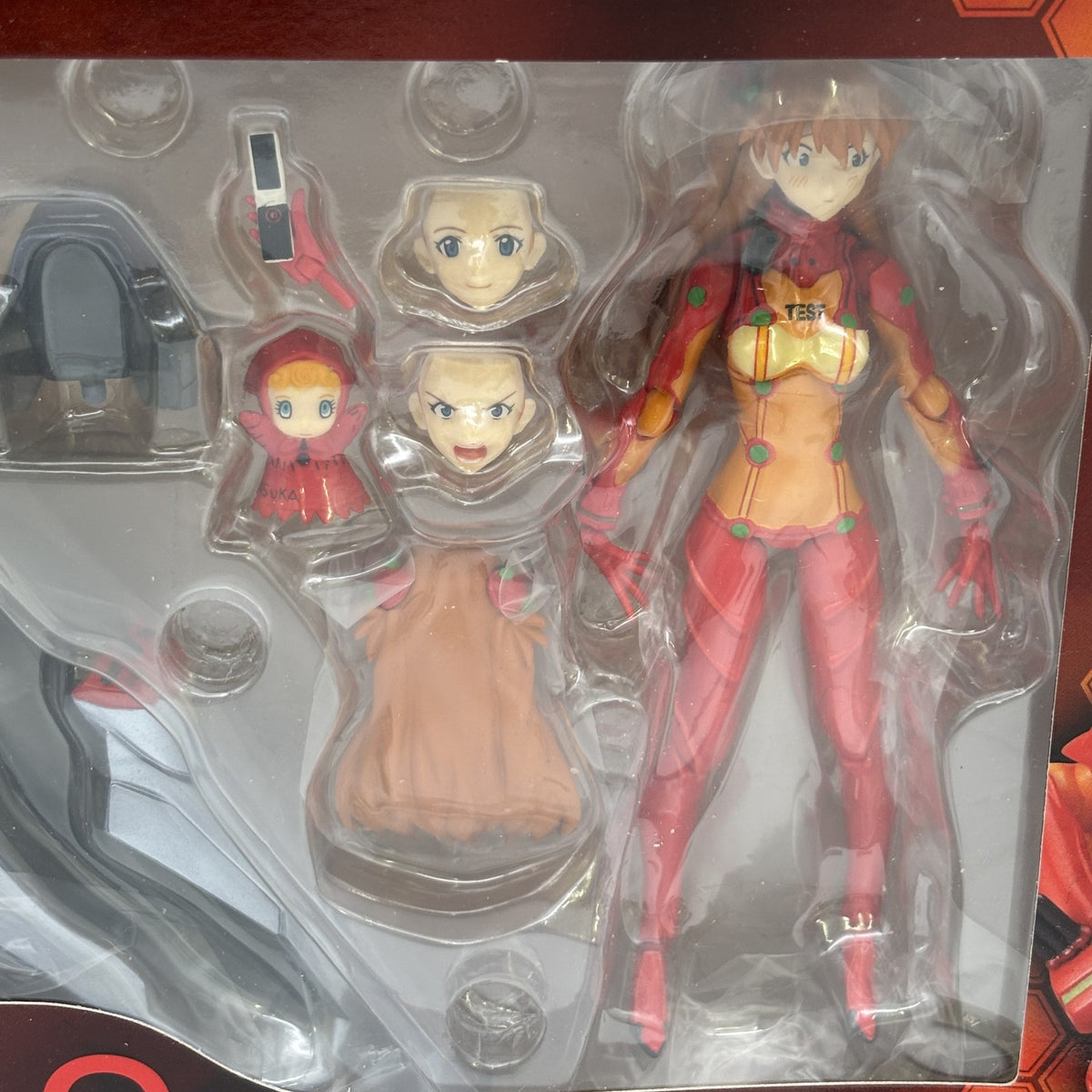 figma Evangelion 2.0 Asuka Langley Test Plug Suit Ver. Figure #084 Max Factory