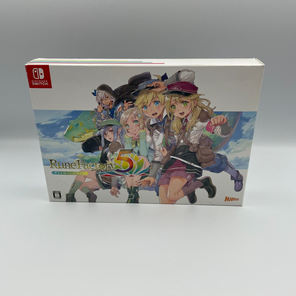 Nintendo Switch Rune Factory 5 Premium Box w/Art Book, Soundtrack CD