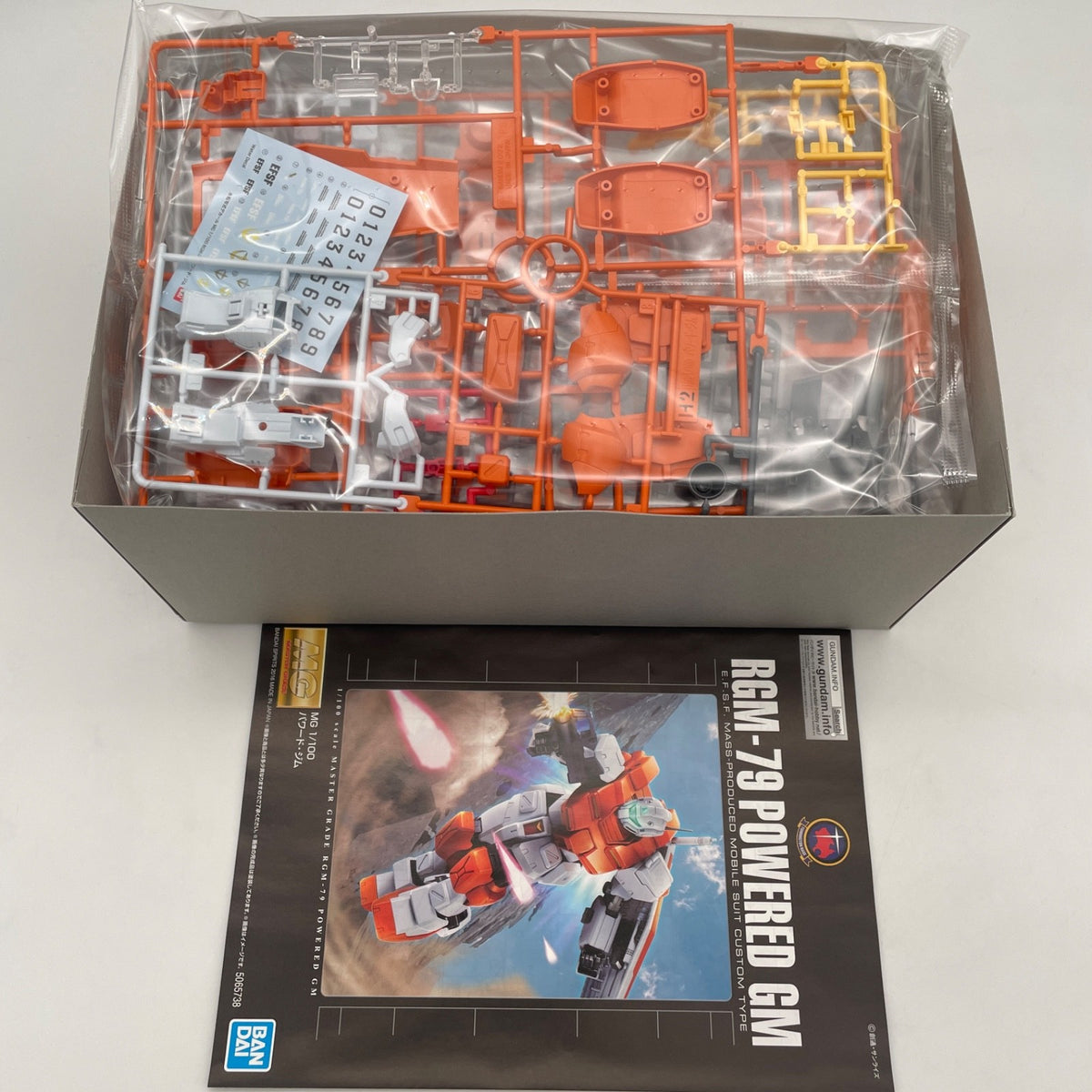 1/100 MG RGM-79 POWERED Gym GM Plastic Model Kit Gundam 0083 Bandai