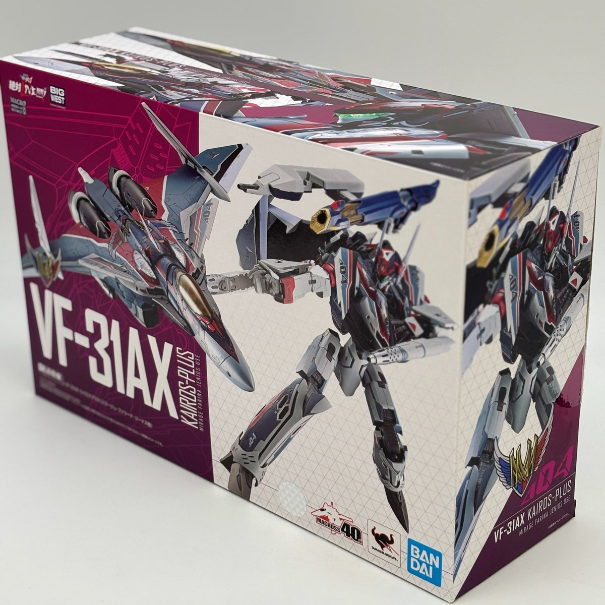 Macross The Movie DX Chogokin VF-31AX Kairos Plus Mirage Farina Genus BANDAI Toy