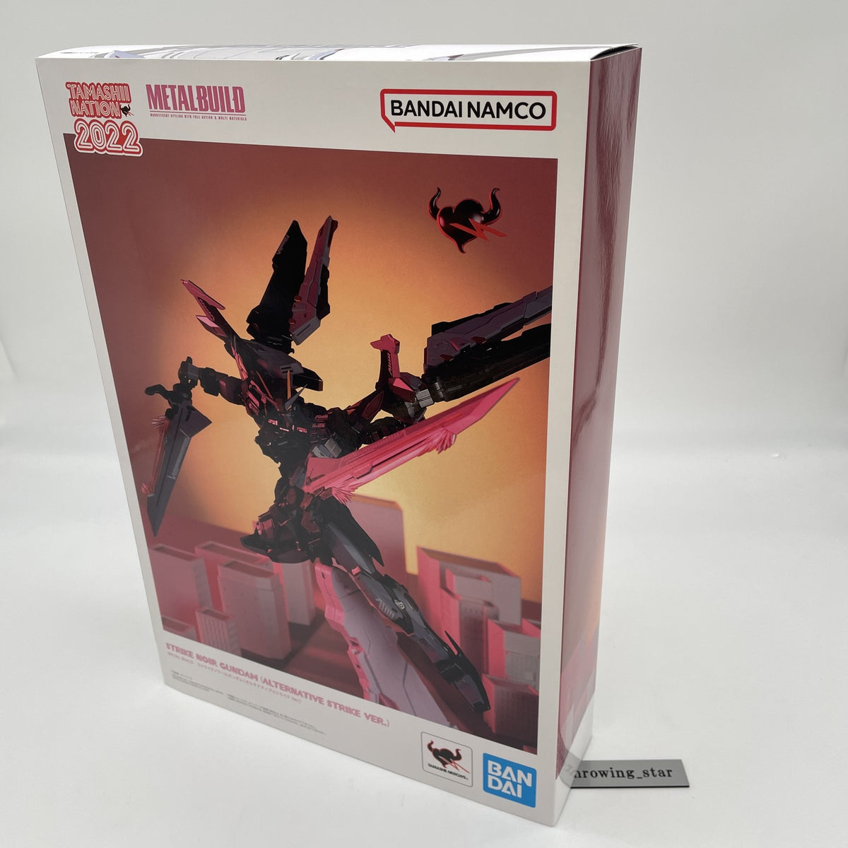 METAL BUILD Strike Noir Gundam Alternative Strike Ver. Figure BANDAI