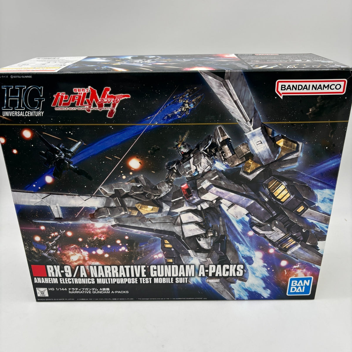 1/144 HGUC Mobile Suit Gundam NT Narrative Gundam A Equipment BANDAI