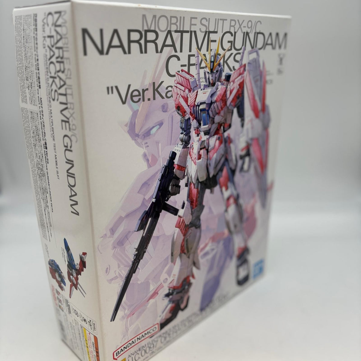 MG 1/100 RX-9/C Narrative Gundam C-Packs (Ver. Ka) Gundam Model Kit BANDAI