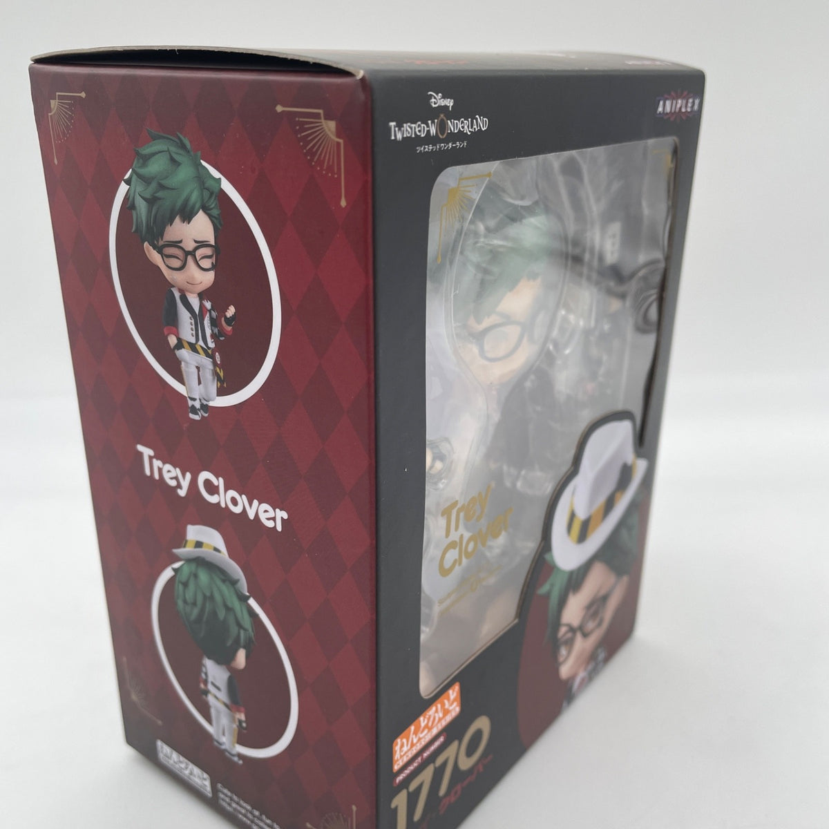 Nendoroid Disney Twisted Wonderland Tray Clover Action Figure #1770 ANIPLEX