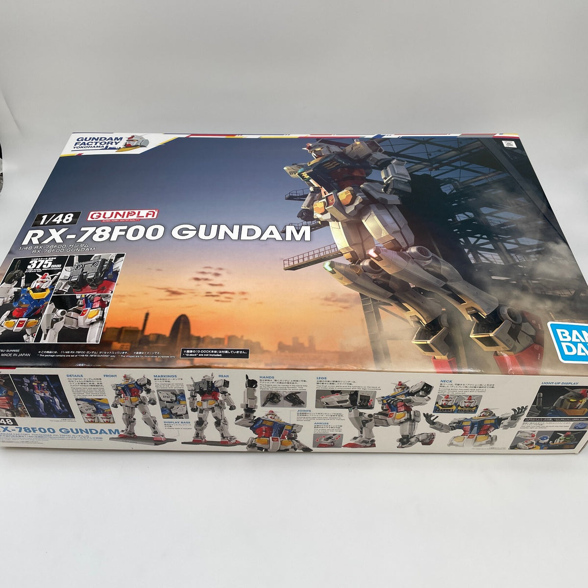 RX-78F00 Gundam Factory Yokohama 1/48 Event Limited Edition Gunpla Plastic model