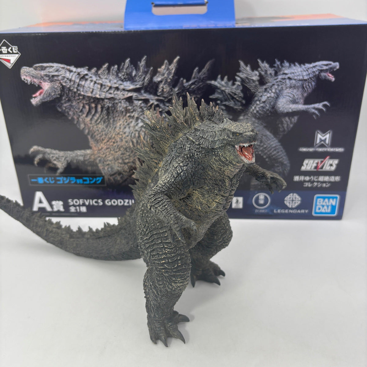 Ichiban Kuji Godzilla vs. Kong SOFVICS GODZILLA Figure Prize A BANDAI SPIRITS